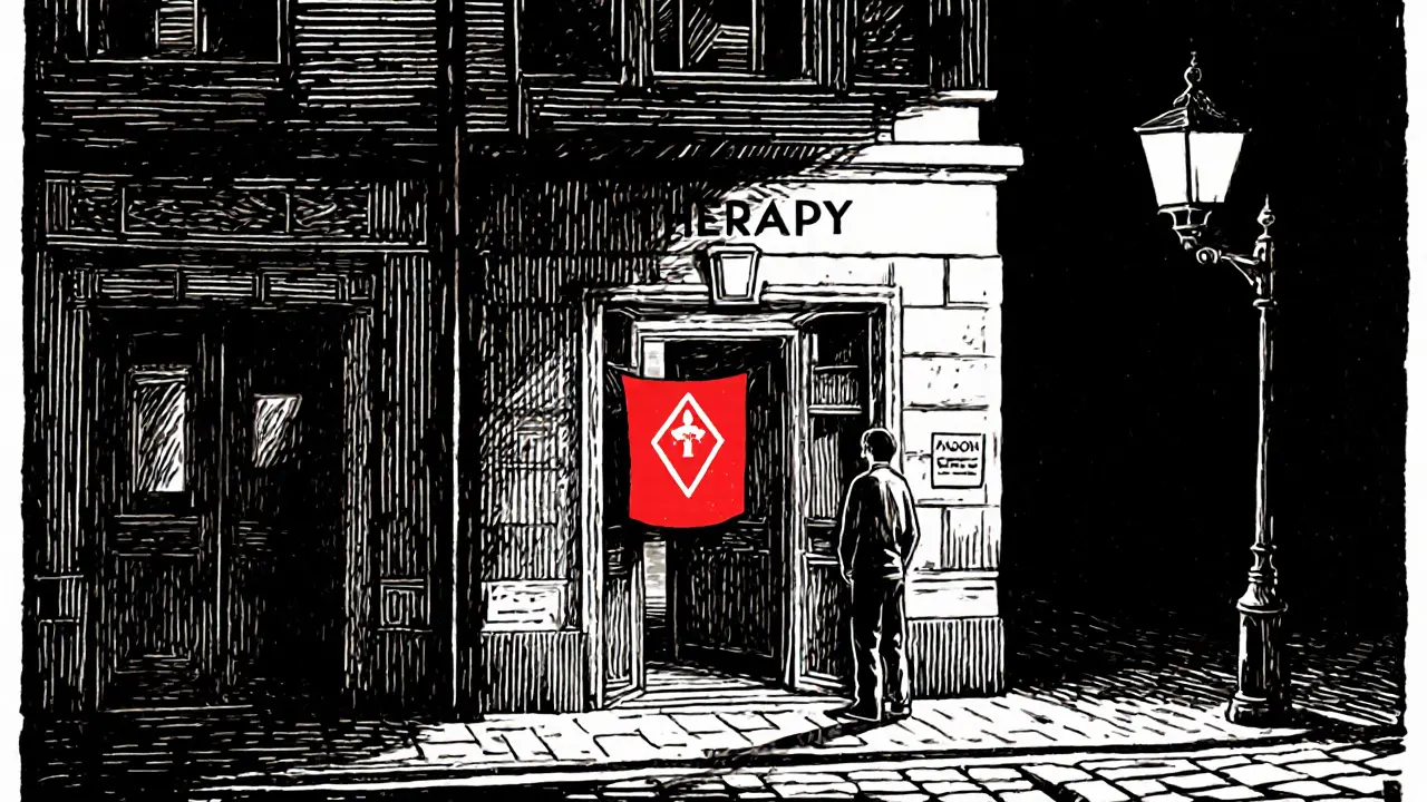 Červené vlajky při výběru terapeuta - kdy odejít z ordinace