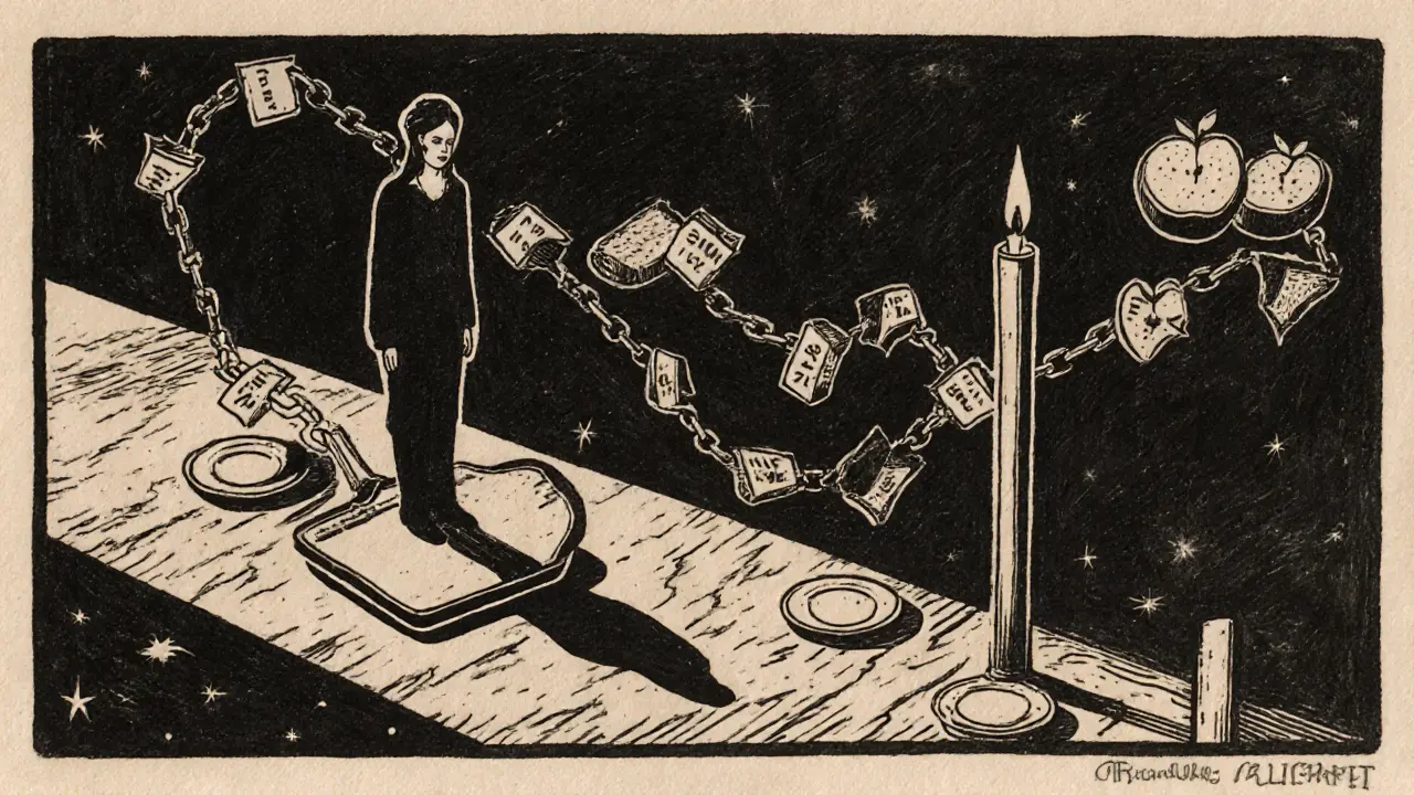 Kontrola a poruchy příjmu potravy: Kdy se ztráta kontroly stává hyperkontrolou