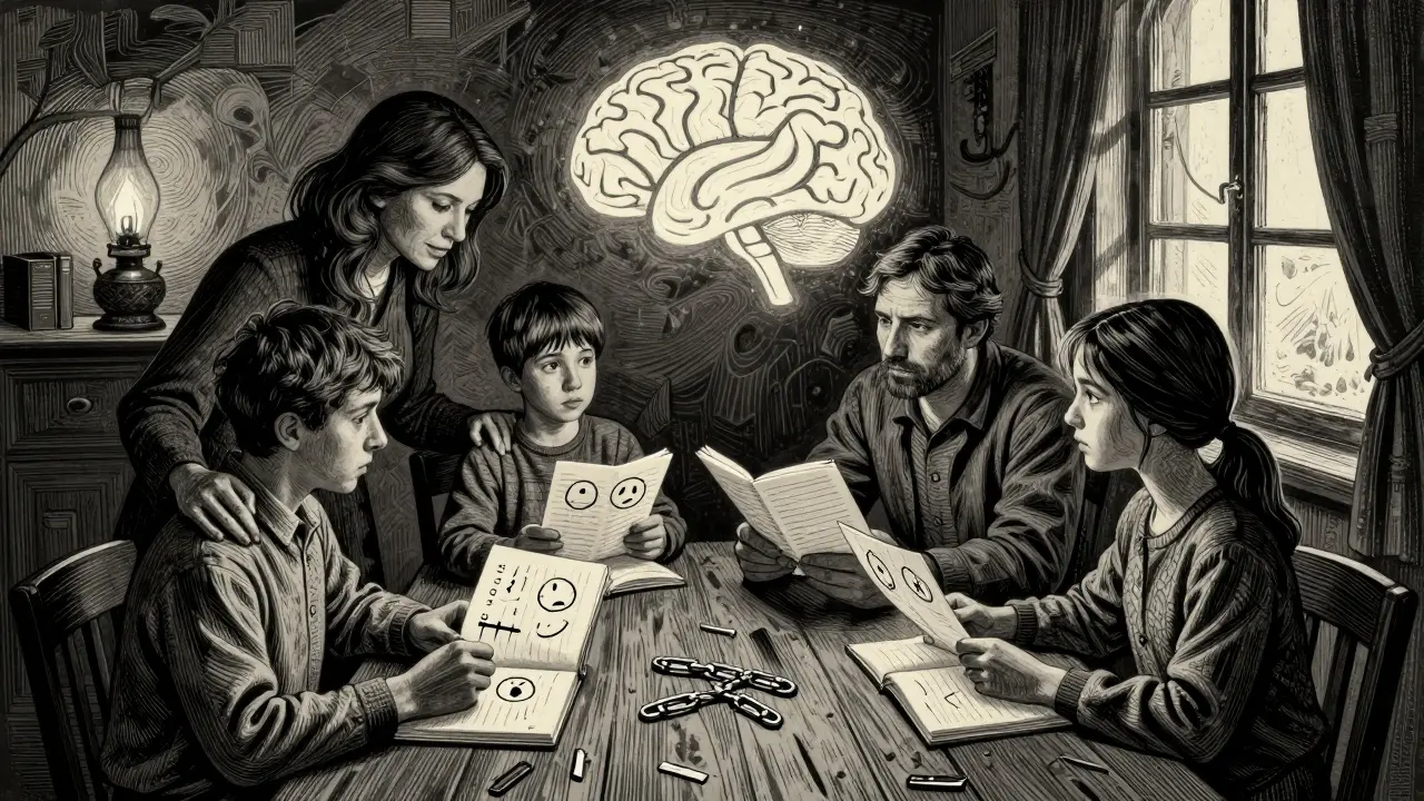 Rodina a poruchy osobnosti: Jak psychoedukace pomáhá příbuzným v terapii