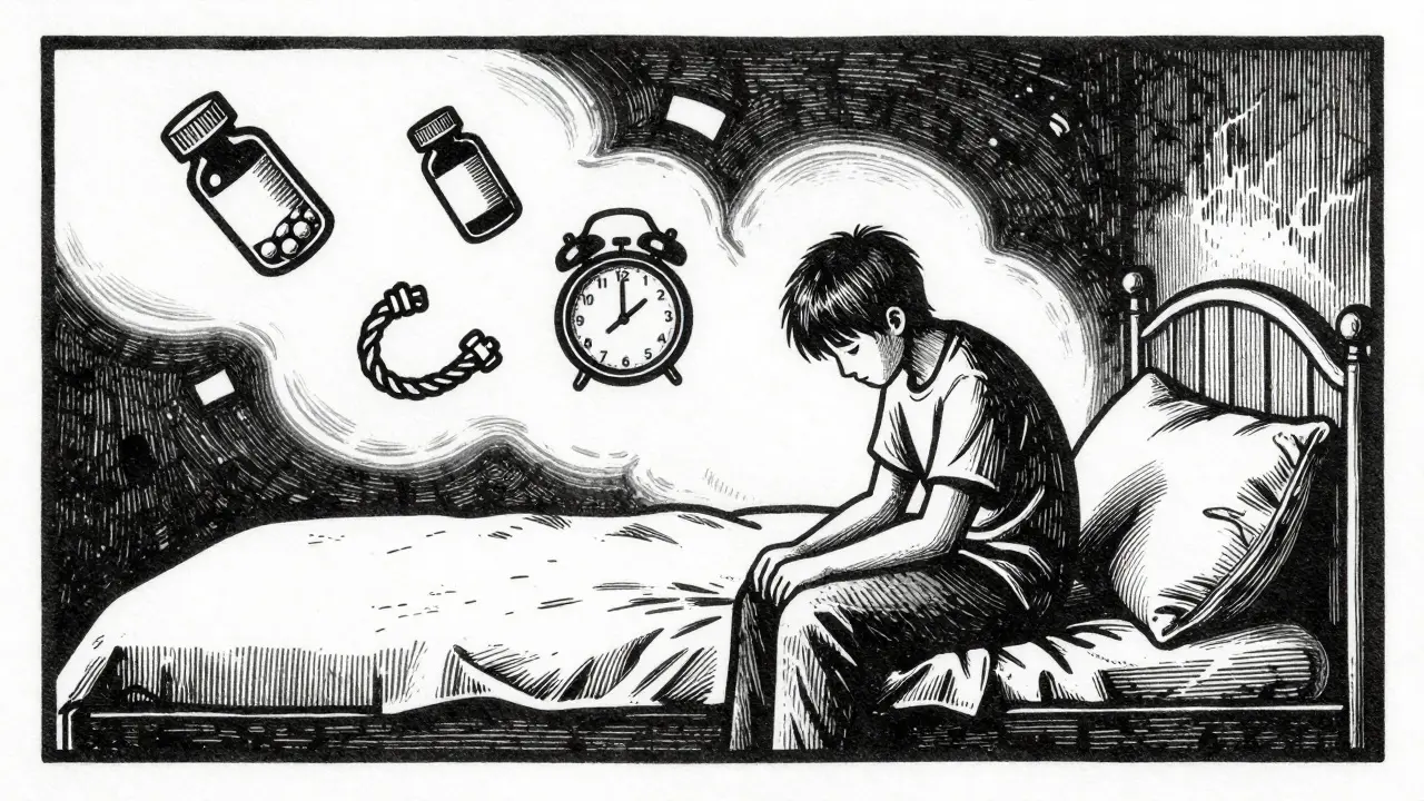 Sebevražedné myšlenky u dospívajících: Kdy vyhledat okamžitou pomoc