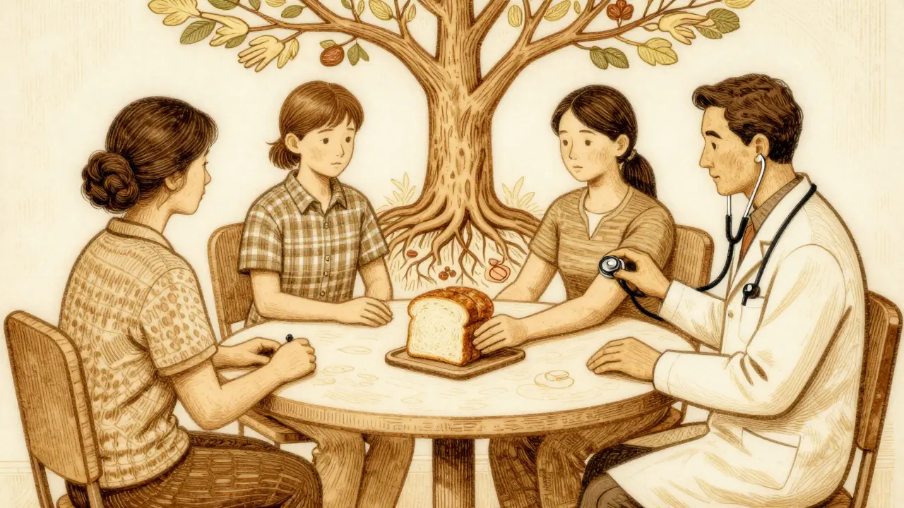 Terapeutický tým pomáhá teenážce znovu najít vztah k jídlu v klidném, světlém prostředí.