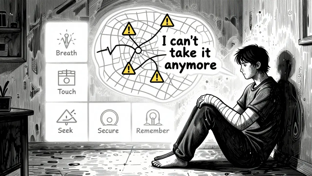 Sebepoškozování při HPO: Jak psychoterapie NSSI a bezpečnostní plán pomáhají zachránit životy