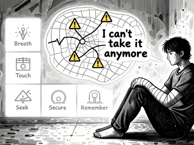 Sebepoškozování při HPO: Jak psychoterapie NSSI a bezpečnostní plán pomáhají zachránit životy