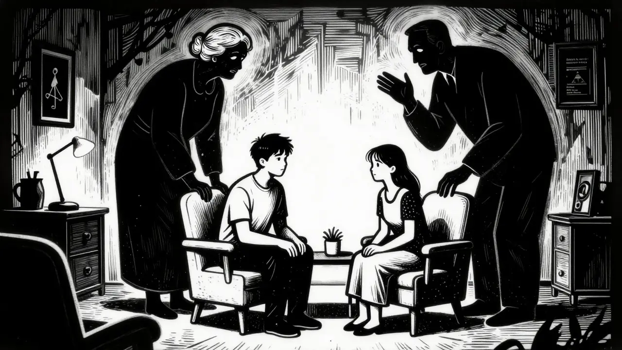 Prarodiče v rodinné terapii: Jak rozšířená rodina ovlivňuje léčbu vztahů