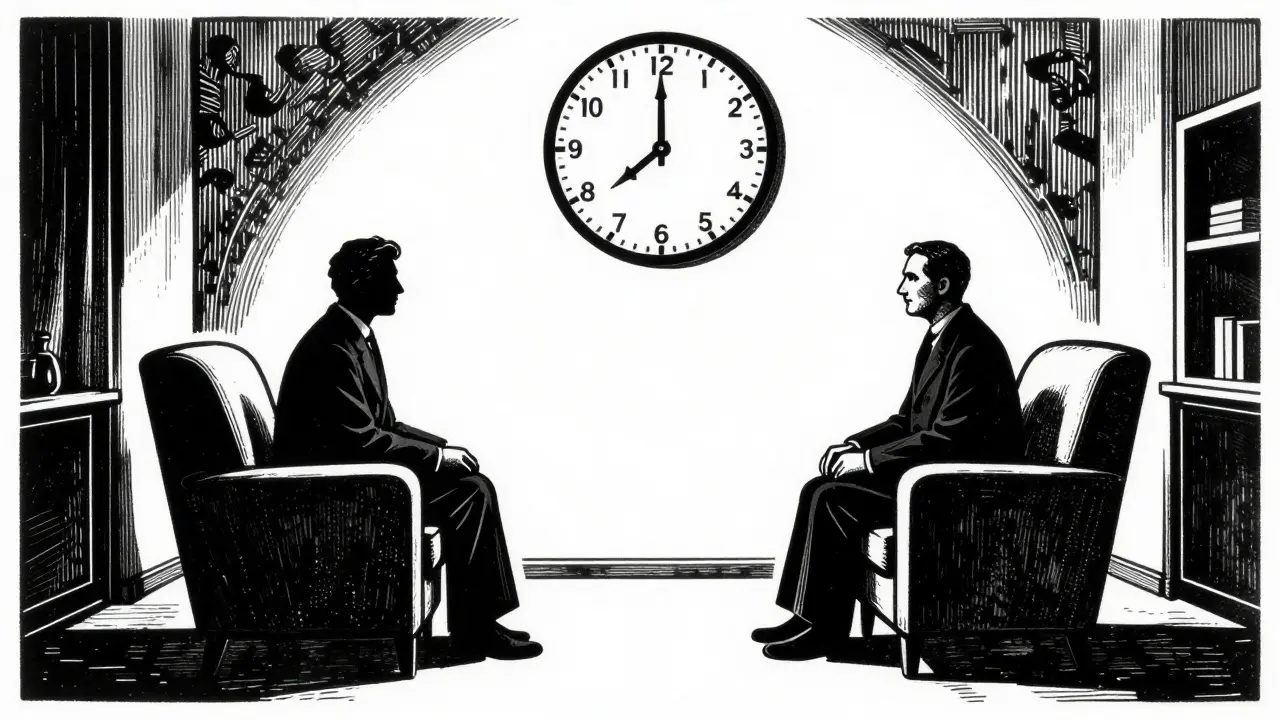 Jak dlouho trvá sezení psychoterapie: Proč je standardem právě 50 minut