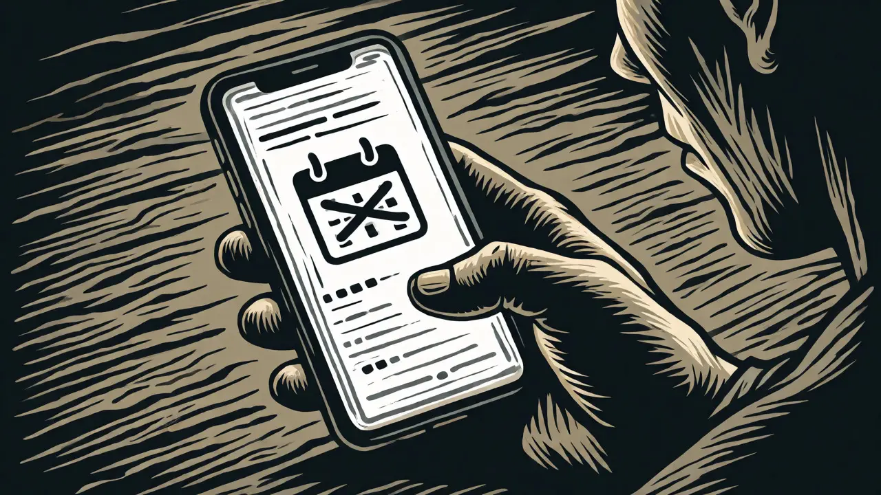Storno podmínky v terapii: Co dělat, když nemůžete dorazit na sezení